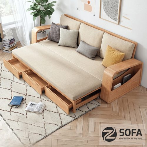Sofa giường gỗ ZF1205