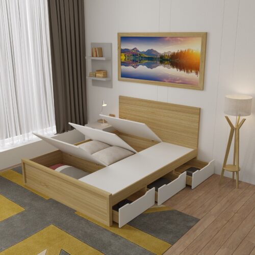 Giường Ngủ gỗ công nghiệp ZF-G232