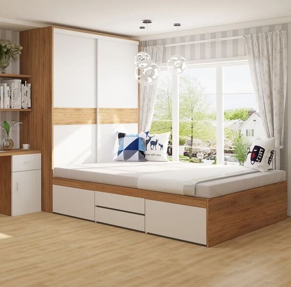 Giường Ngủ gỗ công nghiệp ZF-G234